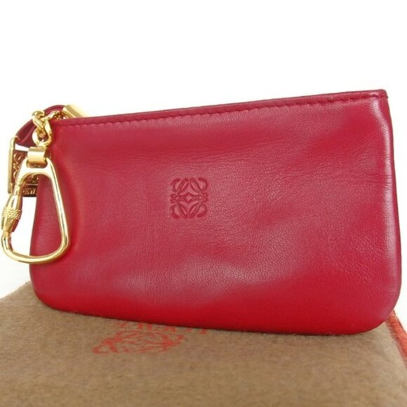 Loewe Handbags - Authentic LOEWE anagram coin purse leather [Used]